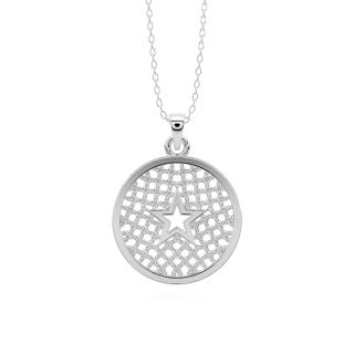 Charming Star Diamond Pendant